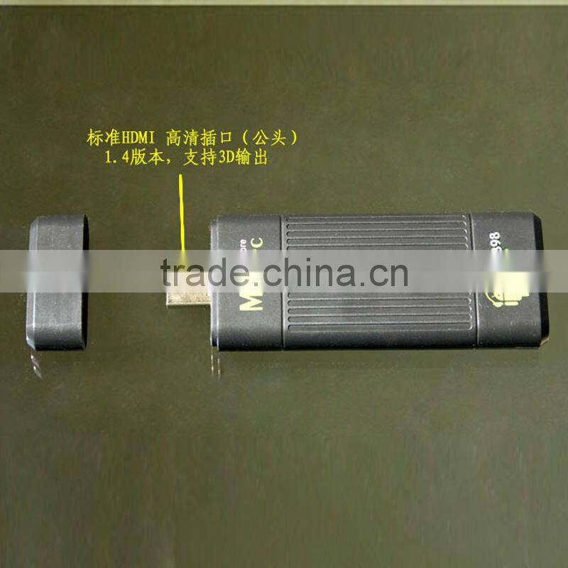 Quad core CS898 rk3188 Mini pc hdmi bluetooth adapter OS 2GB RAM 8GB ROM 1.8GHz Bluetooth HDMI WIFI Andriod TV Dongle