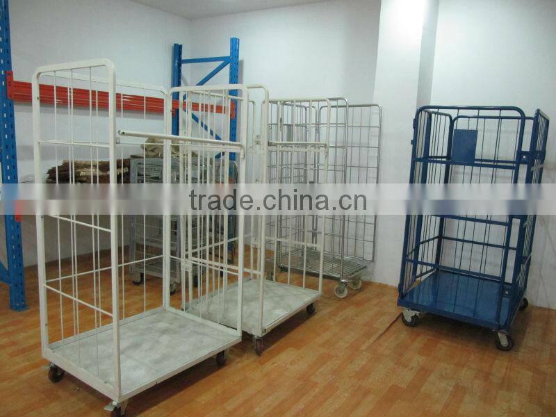 China factory Wire mesh pallet storage cage
