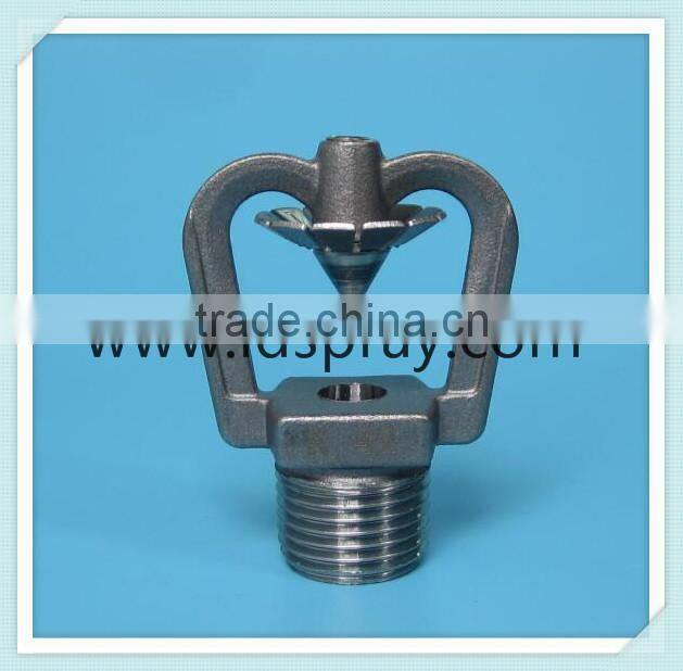 Medium velocity water spray nozzle for gas , solid , fluid fire extinguishing