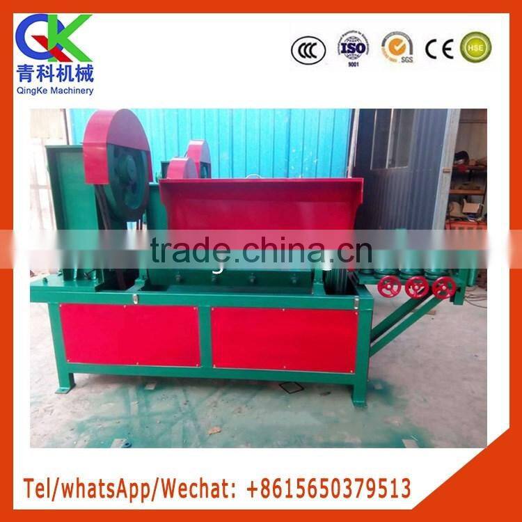 dual motor twisted steel bar straightening equipment