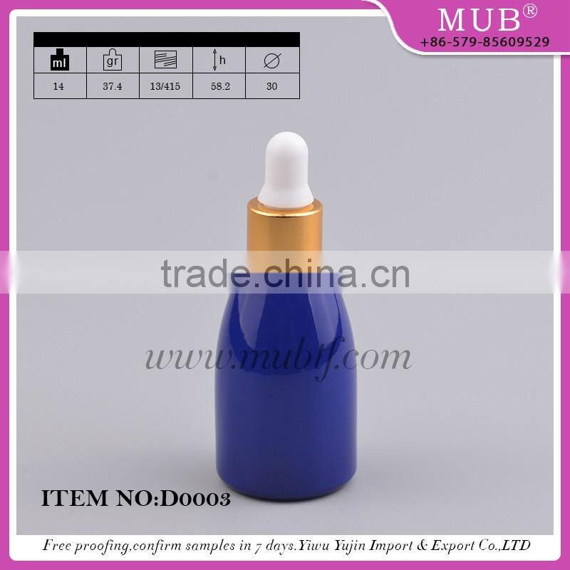 new style transparent glss bottle essential oil bottles with aluminum dropper cap