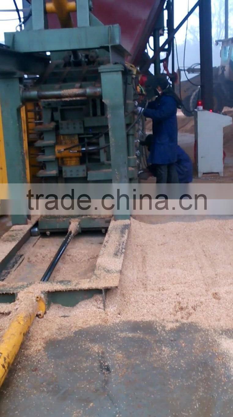 XSYB4-180T full-automatic hydraulic baler for wood shavings