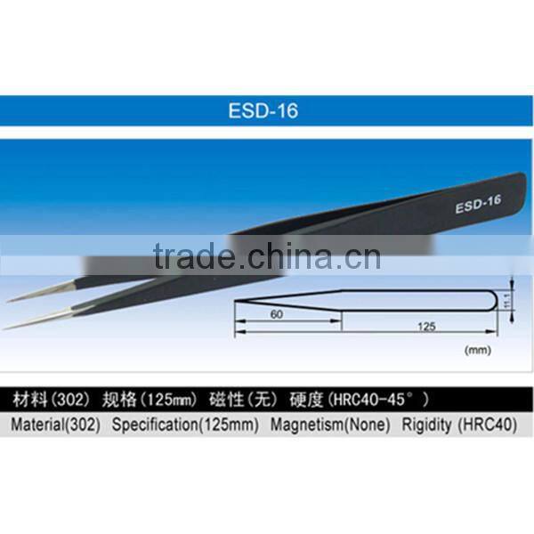 ESD-14 anti-static tweezers for repair tools