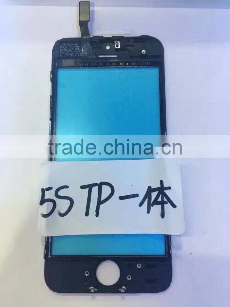 Replacement OEM touch screen glass with frame For iPhone 5 5s
