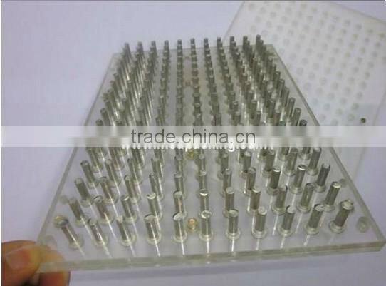 Light weight!187 holes Manual Capsule Filling machine with tamping tool 100pcs/time size 1#