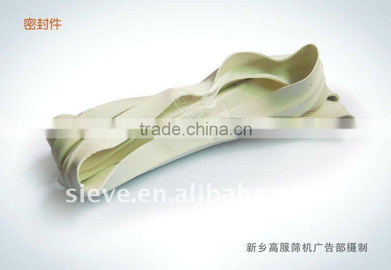 Vibrating screen-rubber gasket