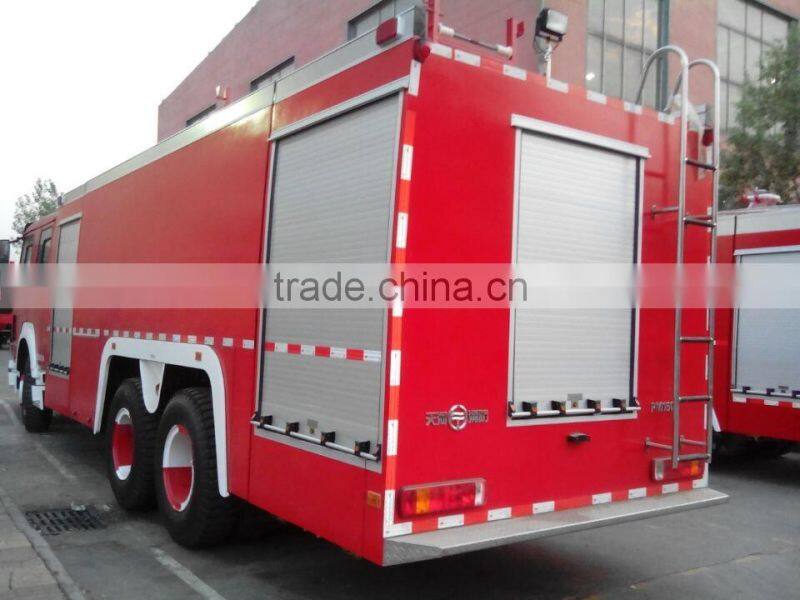 CNHTC HOWO 4X4 water tank howo fire truck China factory