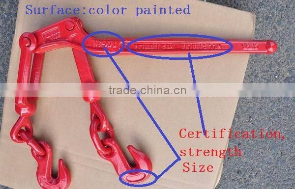 Forged rigging hardware With Grab Hook Lever Type Load Binder price for chain