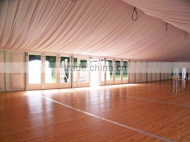 Fashion glass marquee lining event party tent