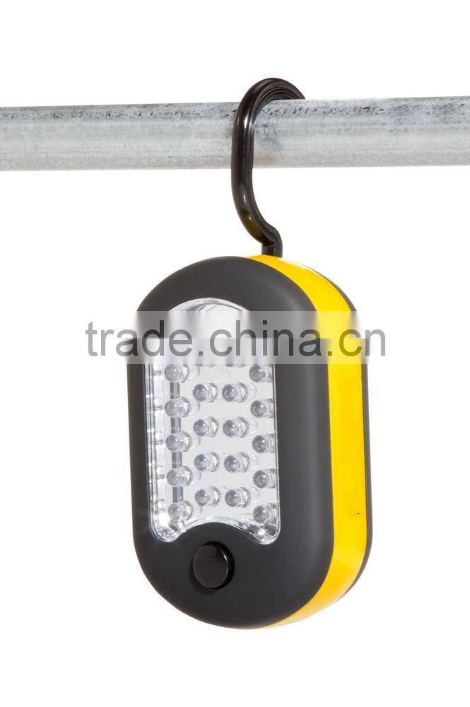 Super Bright Magnetic 24 LED Work Light With 360 Degree Hook