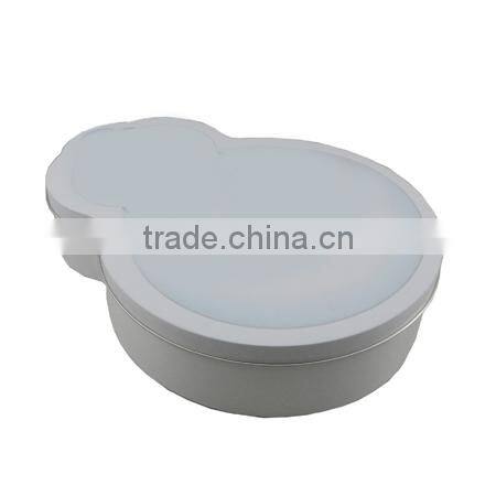 Water drop Shaped plain Candy Chocolate Packing Tin Boxes