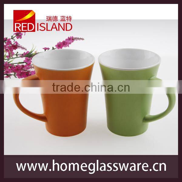 wholesale Espresso Mug Set Rainbow Assorted Colorful Coffee Cups