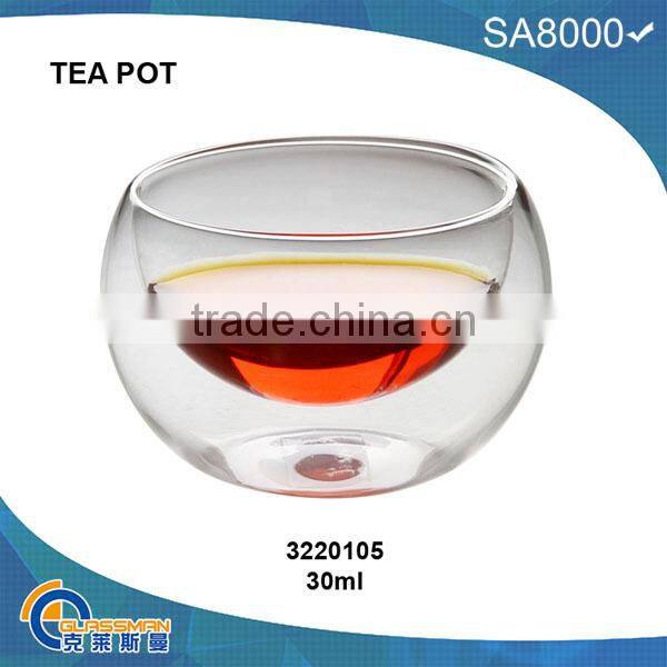 TC151LP(150ML),heat resistant glass cup with base