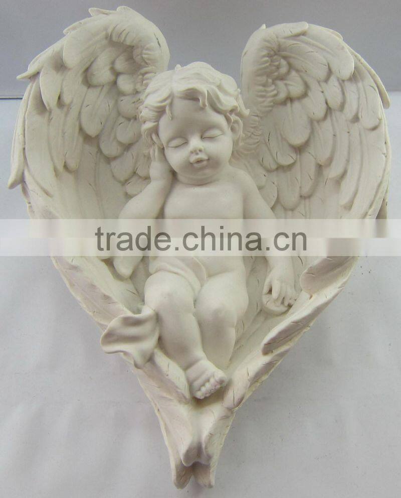 New arrival resin religious little angel statue