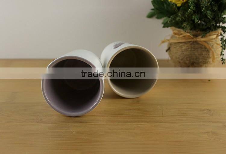 cheap votive customized print wedding decorative porcelain candle jars ceramic pillar tea light outdoor candle holders