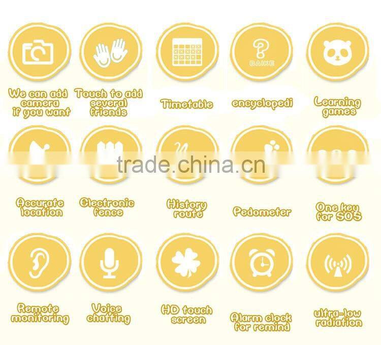 Q730 3G GPRS GPS Locator Tracker Anti-Lost Smartwatch Baby Watch With Camera