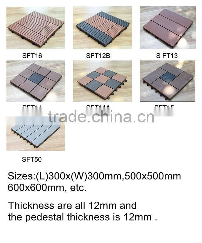 Deqing wpc wood tiles for household