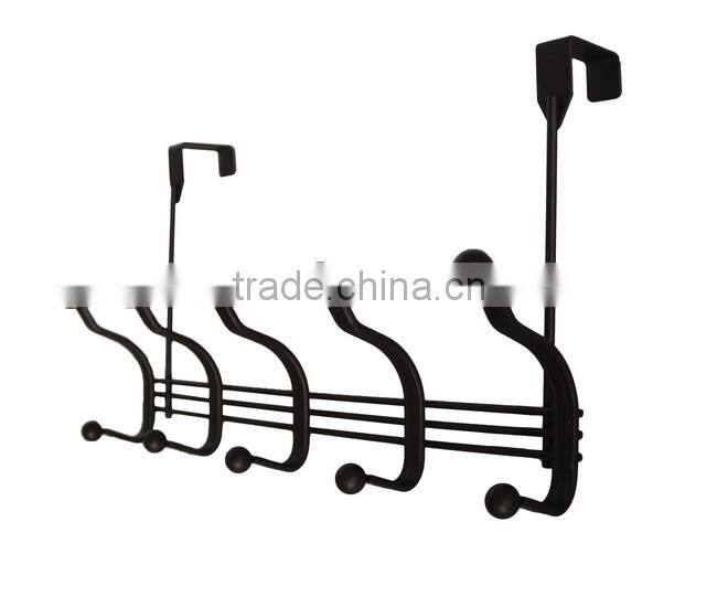 Modern Spray Wire Storage Hats Coats Towels Over The Door Hook