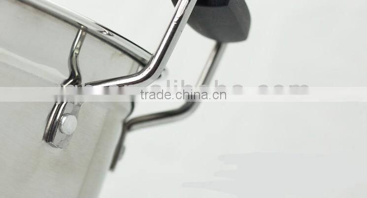 SS18/8 stainless steel cooking pot /saucepot