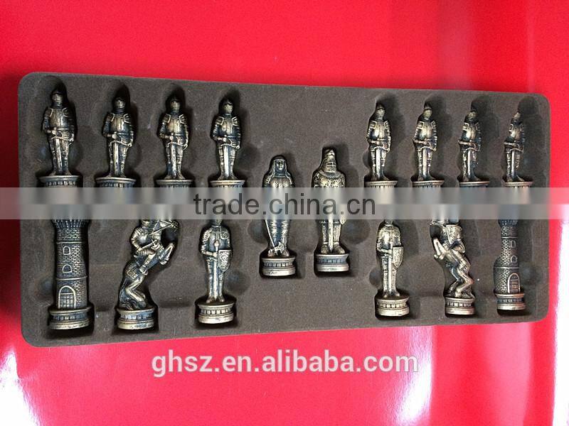 Collectible Qing Dynasty themed decorative fantasy chess set