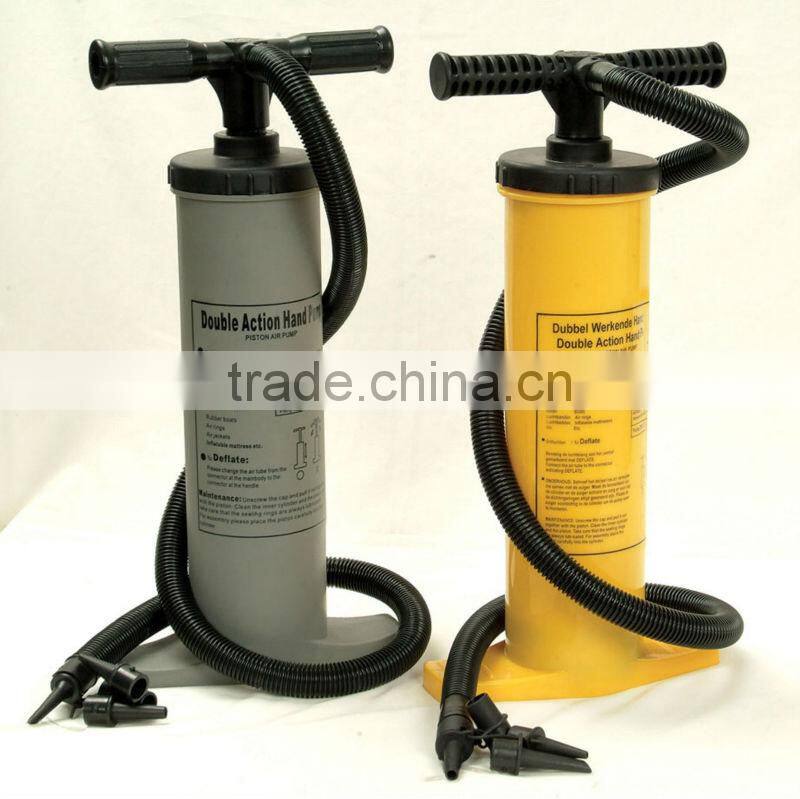 Hot sale double action infalte and deflate hand air pump P111-20