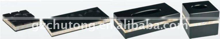 Hotel wooden two layers bathroom box