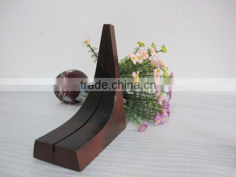 Factory customized menu pure wood clip Pine wood menu folder