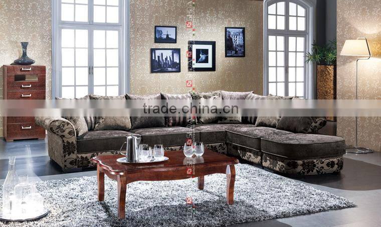 wooden l shaped sofa sets, l shaped sofa, classic l shaped sofa G188