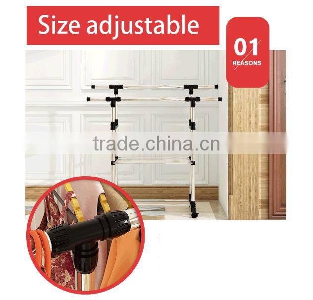 retail hanging clothes display racks