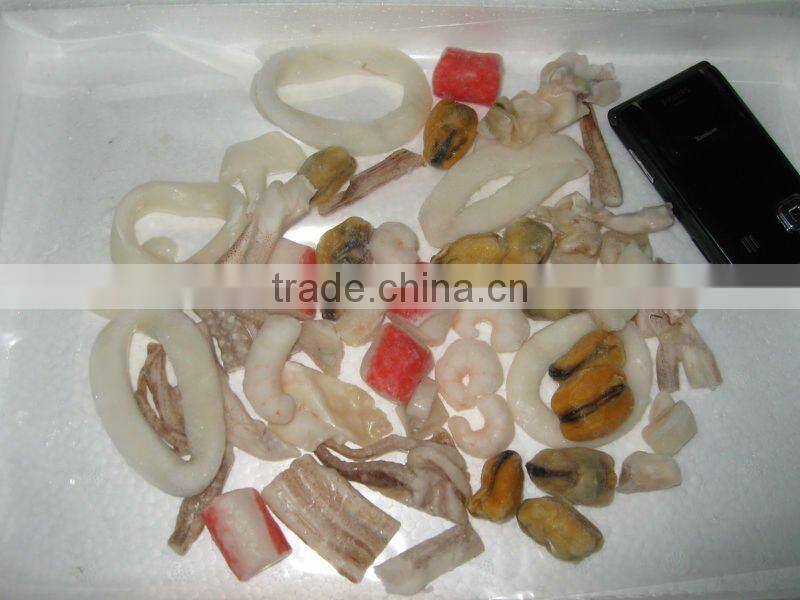 Frozen seafood mix from 2-6 items