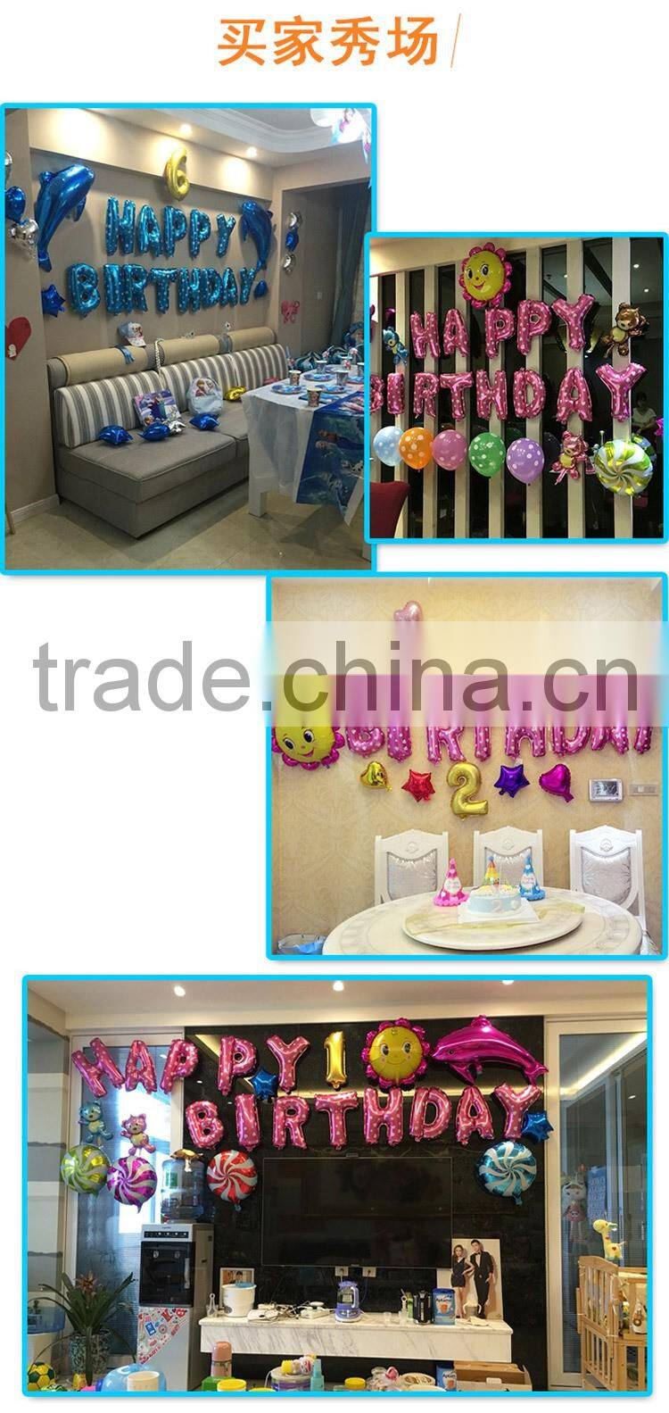 wholesale aluminium foil balloons for Wedding decoration animal balloons