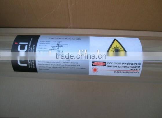 90W 2015 NEW RECI CO2 LASER TUBE S2 PEAK POWER 110W 1200mm length 80mm dia 300 days warranty