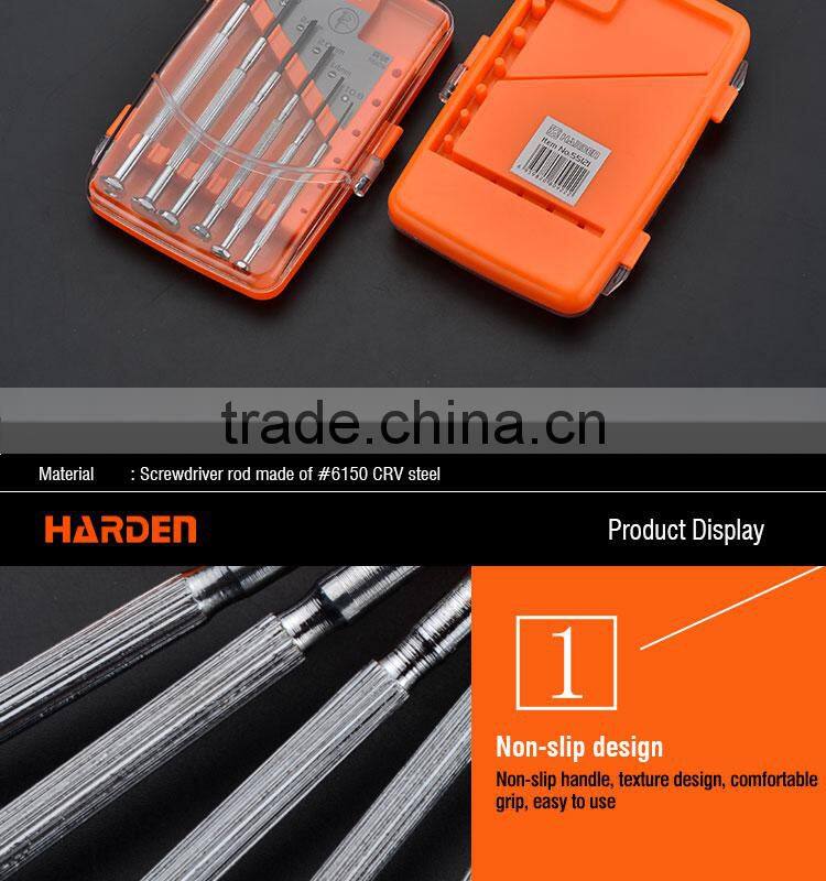 6 pcs precision Screwdriver Set handle tools fastening tools