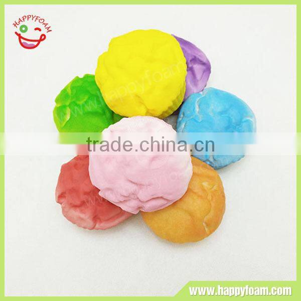 Colorful Scented squishy slow rising bread foam stress balls
