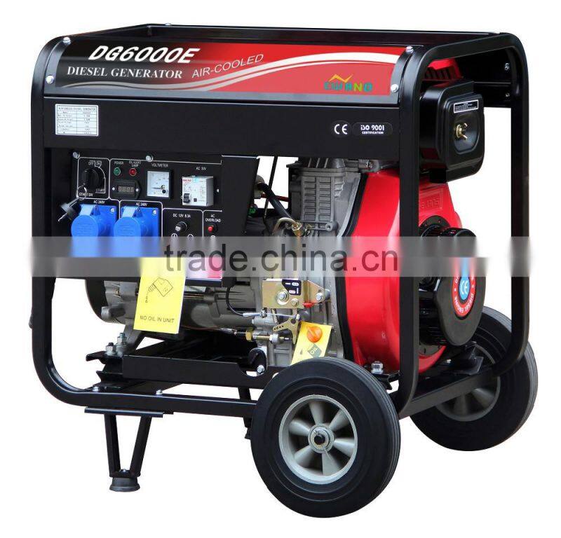 open type diesel power generator