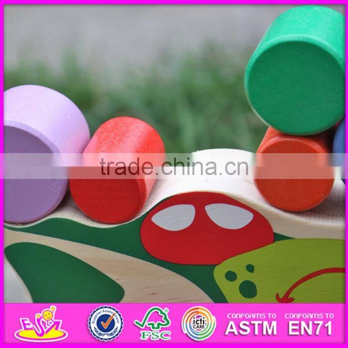 2016 new design funny toddlers wooden balancing toys W11F049