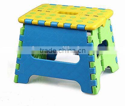 E-Z Fold sturdy folding step stool step chair for children 19 height