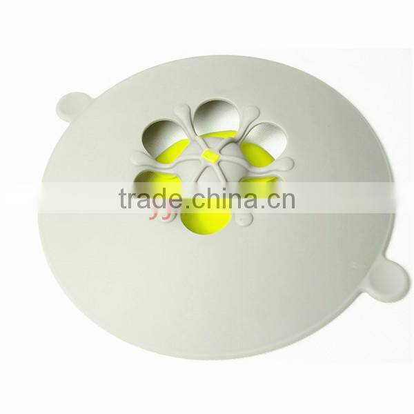 SS-6534 Silicone Spill Stopper Silicone Pot Lids silicone pot cover