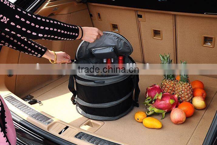 600D polyester Collapsible Pop-Up rolling cooler(Z-GB-010)