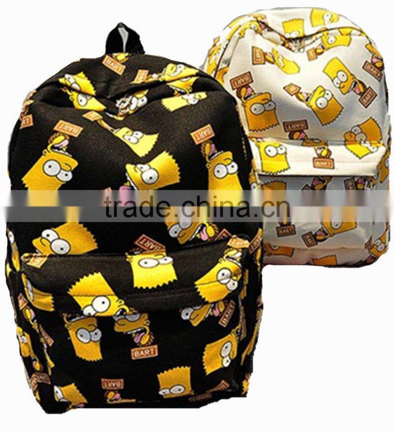 2015 New design fashion promotional child school bag/Leisure shoulder straps backpack/Popular school backpack