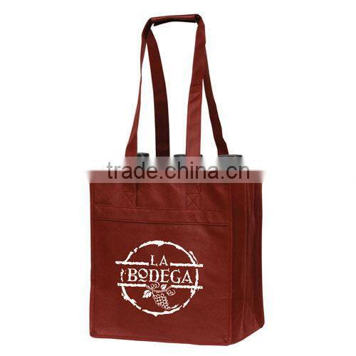 Wholesales cheap wine carry bag (6 bottles)