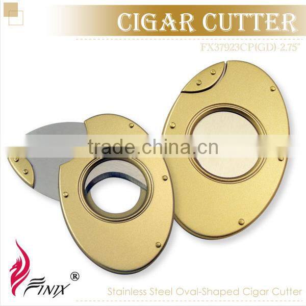 Oval-Shaped Cigar Cutters
