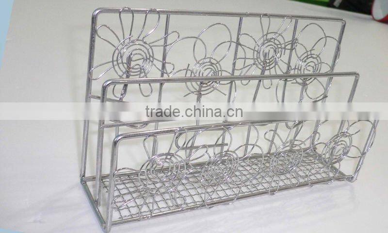 544-95 metal wire counter spice rack