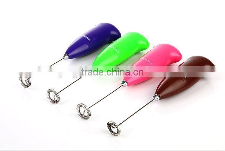 Mini Electric Whisk Beater Milk Shake Egg Coffee Cappuccino Mixer Bubble Stirrer