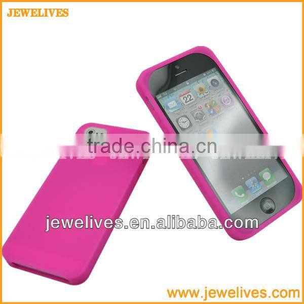 Water proof silicone bumper case for iphone5