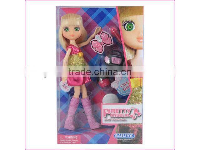 new kids items 9 inch lovely fashion doll in china