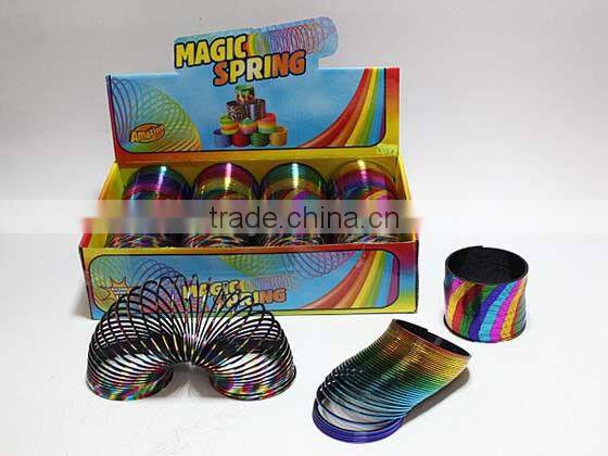 Magic spring colorful spring 12pcs/display box