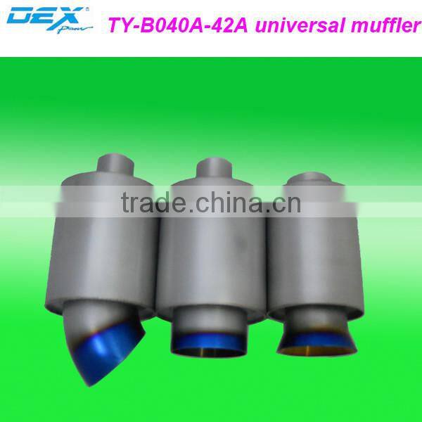 high quality car stainless steel exhaust muffler tips