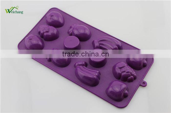 WCJB059 Non-stick Bake ware Tools Silicone Candy Molds Make Cake Chocolate Gummies Ice Cake Mold