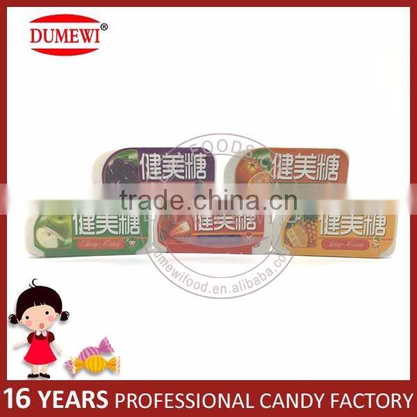 Sour Fruit Hard Candy in Can